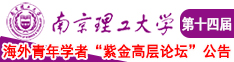 欧美女毛逼逼南京理工大学第十四届海外青年学者紫金论坛诚邀海内外英才！